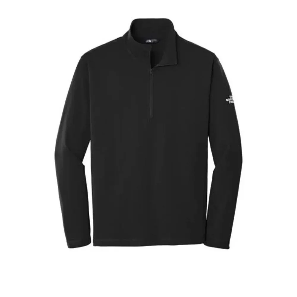 NEW! The North Face  1/4 ZipTech Fleece Jacket size Large in Black